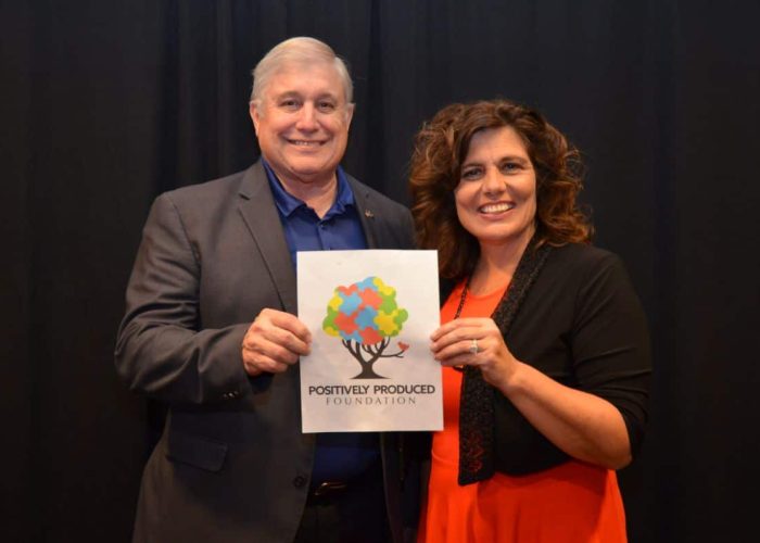 PPF Gala 2024: Berks County Commissioner Christian Leinbach with the client, Claire Malfaro